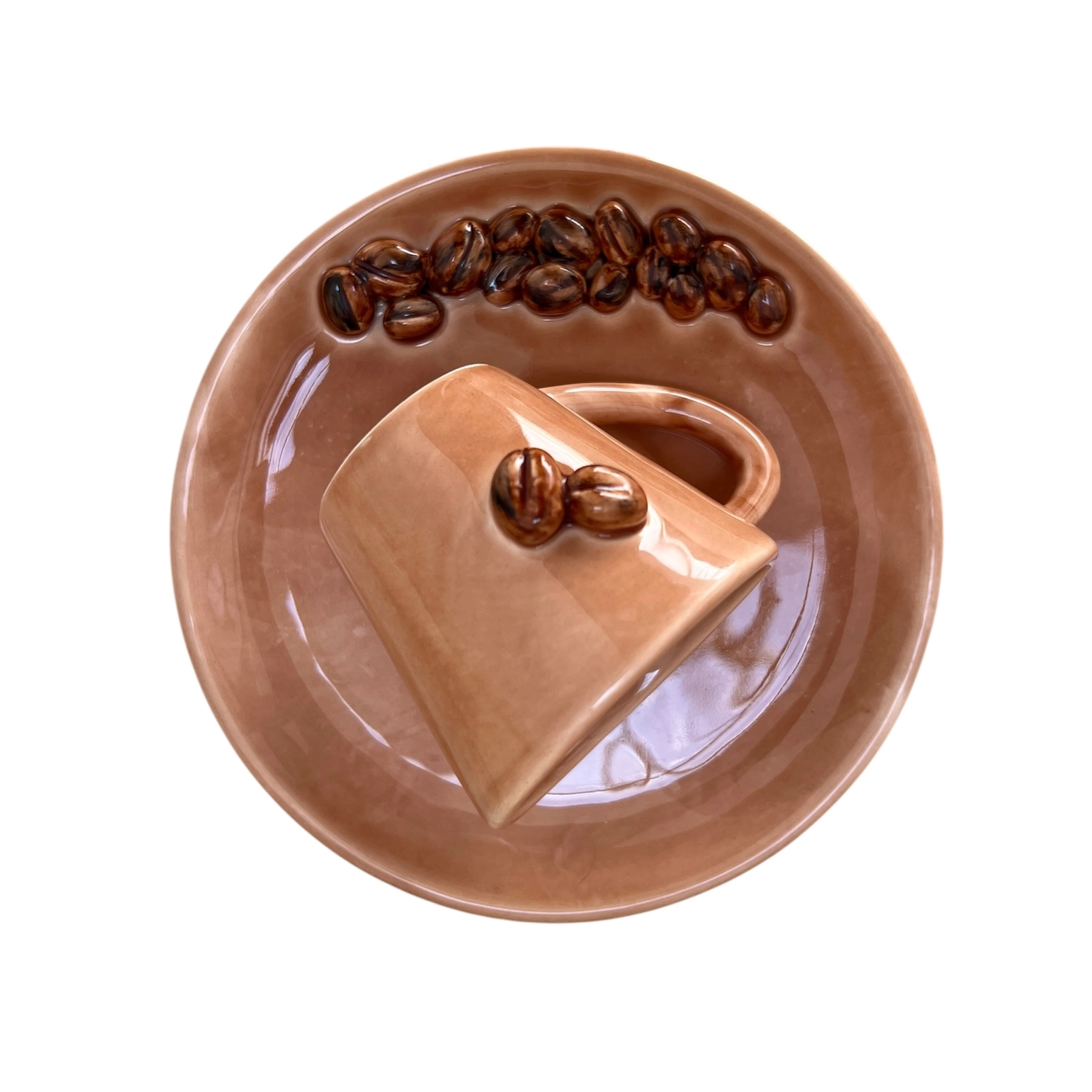 ست قهوه خوری مدل دانه قهوه